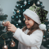 Aotearoa Iwi Ngati Awa Personalised Christmas Santa Hat Maori Kowhaiwhai Pattern