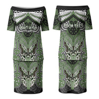 Aotearoa Iwi Ngati Awa Personalised Couples Matching Puletasi and Hawaiian Shirt Maori Kowhaiwhai Pattern