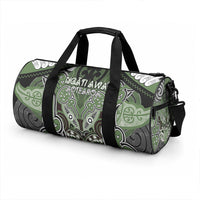 Aotearoa Iwi Ngati Awa Duffle Bag Maori Kowhaiwhai Pattern