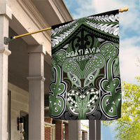Aotearoa Iwi Ngati Awa Garden Flag Maori Kowhaiwhai Pattern