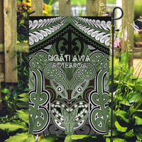 Aotearoa Iwi Ngati Awa Garden Flag Maori Kowhaiwhai Pattern
