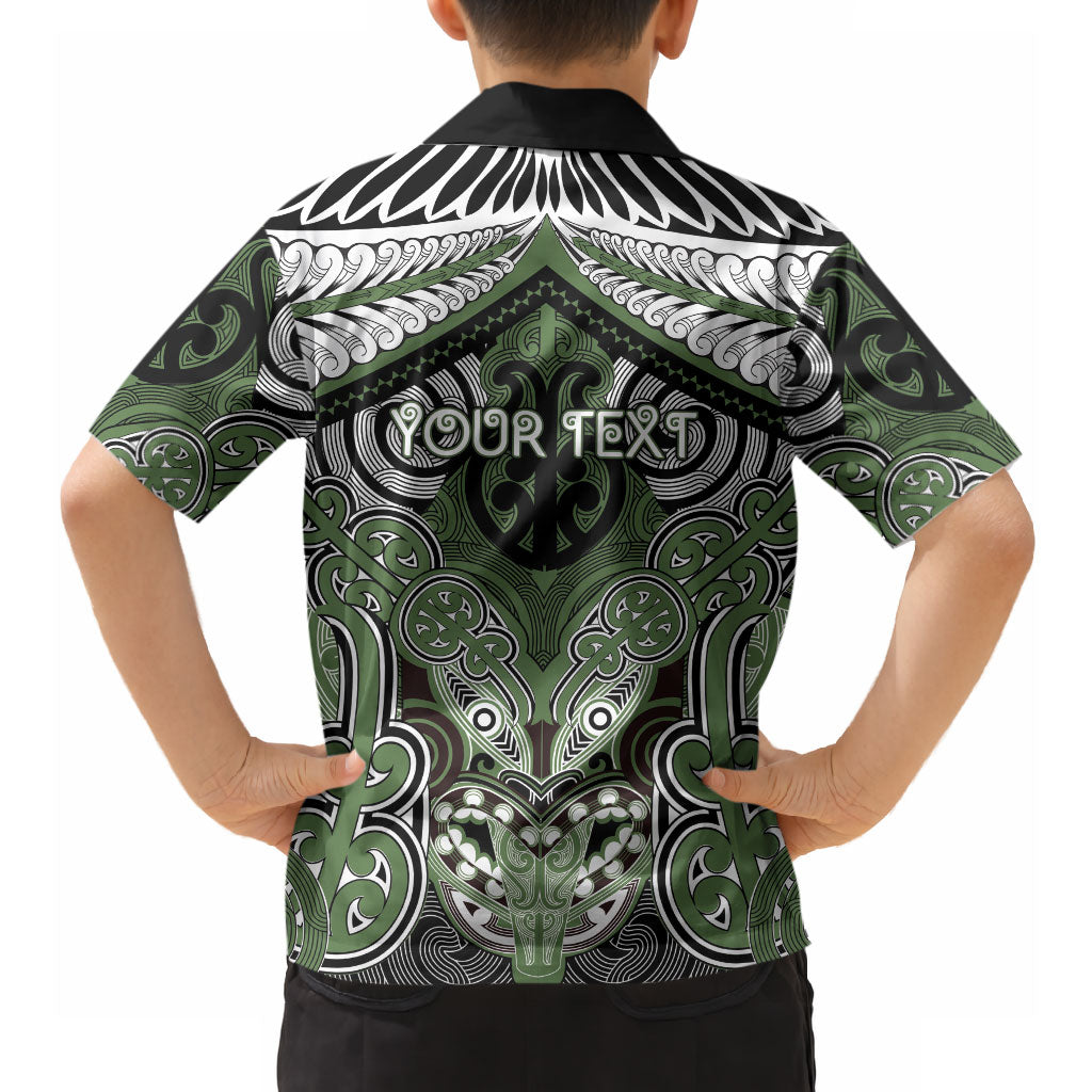 Aotearoa Iwi Ngati Awa Personalised Hawaiian Shirt Maori Kowhaiwhai Pattern