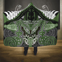 Aotearoa Iwi Ngati Awa Hooded Blanket Maori Kowhaiwhai Pattern