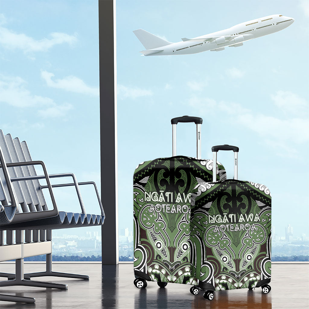 Aotearoa Iwi Ngati Awa Luggage Cover Maori Kowhaiwhai Pattern