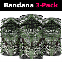 Aotearoa Iwi Ngati Awa Neck Gaiter Maori Kowhaiwhai Pattern