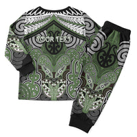 Aotearoa Iwi Ngati Awa Personalised Christmas Pajama Set Maori Kowhaiwhai Pattern