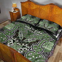 Aotearoa Iwi Ngati Awa Quilt Bed Set Maori Kowhaiwhai Pattern