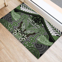 Aotearoa Iwi Ngati Awa Rubber Doormat Maori Kowhaiwhai Pattern