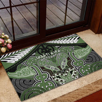 Aotearoa Iwi Ngati Awa Rubber Doormat Maori Kowhaiwhai Pattern