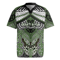 Aotearoa Iwi Ngati Awa Personalised Rugby Jersey Maori Kowhaiwhai Pattern