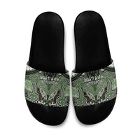 Aotearoa Iwi Ngati Awa Slide Sandals Maori Kowhaiwhai Pattern