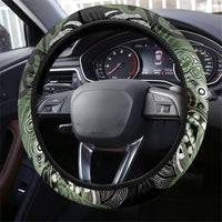 Aotearoa Iwi Ngati Awa Steering Wheel Cover Maori Kowhaiwhai Pattern
