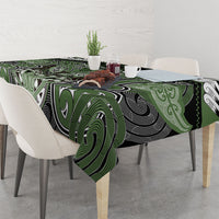 Aotearoa Iwi Ngati Awa Tablecloth Maori Kowhaiwhai Pattern
