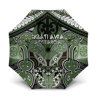 Aotearoa Iwi Ngati Awa Umbrella Maori Kowhaiwhai Pattern