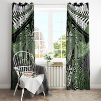 Aotearoa Iwi Ngati Awa Window Curtain Maori Kowhaiwhai Pattern