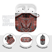 Aotearoa Iwi Rongowhakaata AirPods Case Maori Kowhaiwhai Pattern