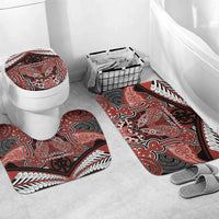 Aotearoa Iwi Rongowhakaata Bathroom Set Maori Kowhaiwhai Pattern