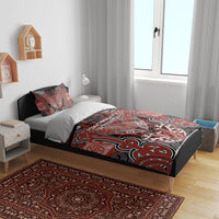 Aotearoa Iwi Rongowhakaata Bedding Set Maori Kowhaiwhai Pattern