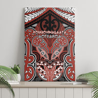 Aotearoa Iwi Rongowhakaata Canvas Wall Art Maori Kowhaiwhai Pattern
