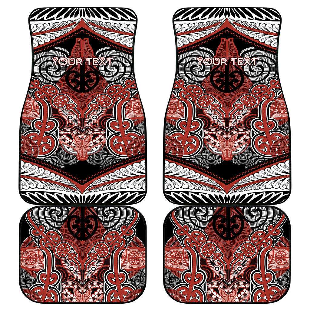 Aotearoa Iwi Rongowhakaata Personalised Car Mats Maori Kowhaiwhai Pattern