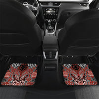 Aotearoa Iwi Rongowhakaata Personalised Car Mats Maori Kowhaiwhai Pattern