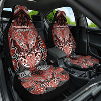 Aotearoa Iwi Rongowhakaata Car Seat Cover Maori Kowhaiwhai Pattern