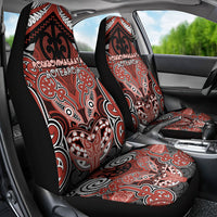Aotearoa Iwi Rongowhakaata Car Seat Cover Maori Kowhaiwhai Pattern