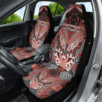 Aotearoa Iwi Rongowhakaata Car Seat Cover Maori Kowhaiwhai Pattern