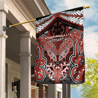 Aotearoa Iwi Rongowhakaata Garden Flag Maori Kowhaiwhai Pattern