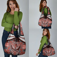 Aotearoa Iwi Rongowhakaata Grocery Bag Maori Kowhaiwhai Pattern