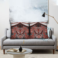 Aotearoa Iwi Rongowhakaata Pillow Cover Maori Kowhaiwhai Pattern