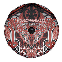 Aotearoa Iwi Rongowhakaata Spare Tire Cover Maori Kowhaiwhai Pattern