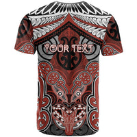 Aotearoa Iwi Rongowhakaata Personalised T Shirt Maori Kowhaiwhai Pattern