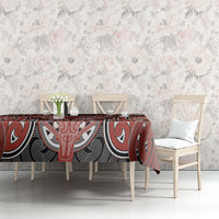 Aotearoa Iwi Rongowhakaata Tablecloth Maori Kowhaiwhai Pattern