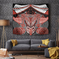 Aotearoa Iwi Rongowhakaata Tapestry Maori Kowhaiwhai Pattern