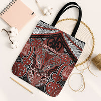 Aotearoa Iwi Rongowhakaata Tote Bag Maori Kowhaiwhai Pattern