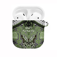 Aotearoa Iwi Ngati Raukawa AirPods Case Maori Kowhaiwhai Pattern