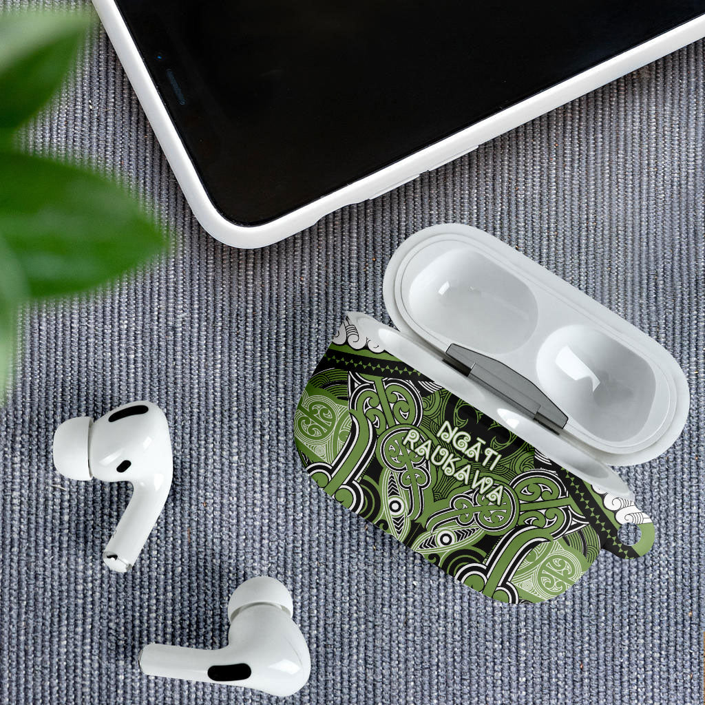 Aotearoa Iwi Ngati Raukawa AirPods Case Maori Kowhaiwhai Pattern