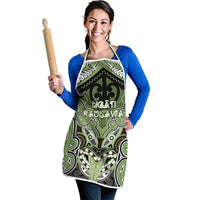 Aotearoa Iwi Ngati Raukawa Apron Maori Kowhaiwhai Pattern