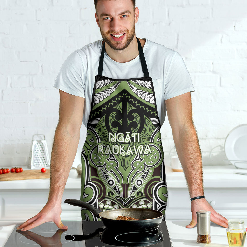 Aotearoa Iwi Ngati Raukawa Apron Maori Kowhaiwhai Pattern