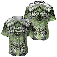 Aotearoa Iwi Ngati Raukawa Personalised Baseball Jersey Maori Kowhaiwhai Pattern