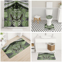 Aotearoa Iwi Ngati Raukawa Bathroom Set Maori Kowhaiwhai Pattern