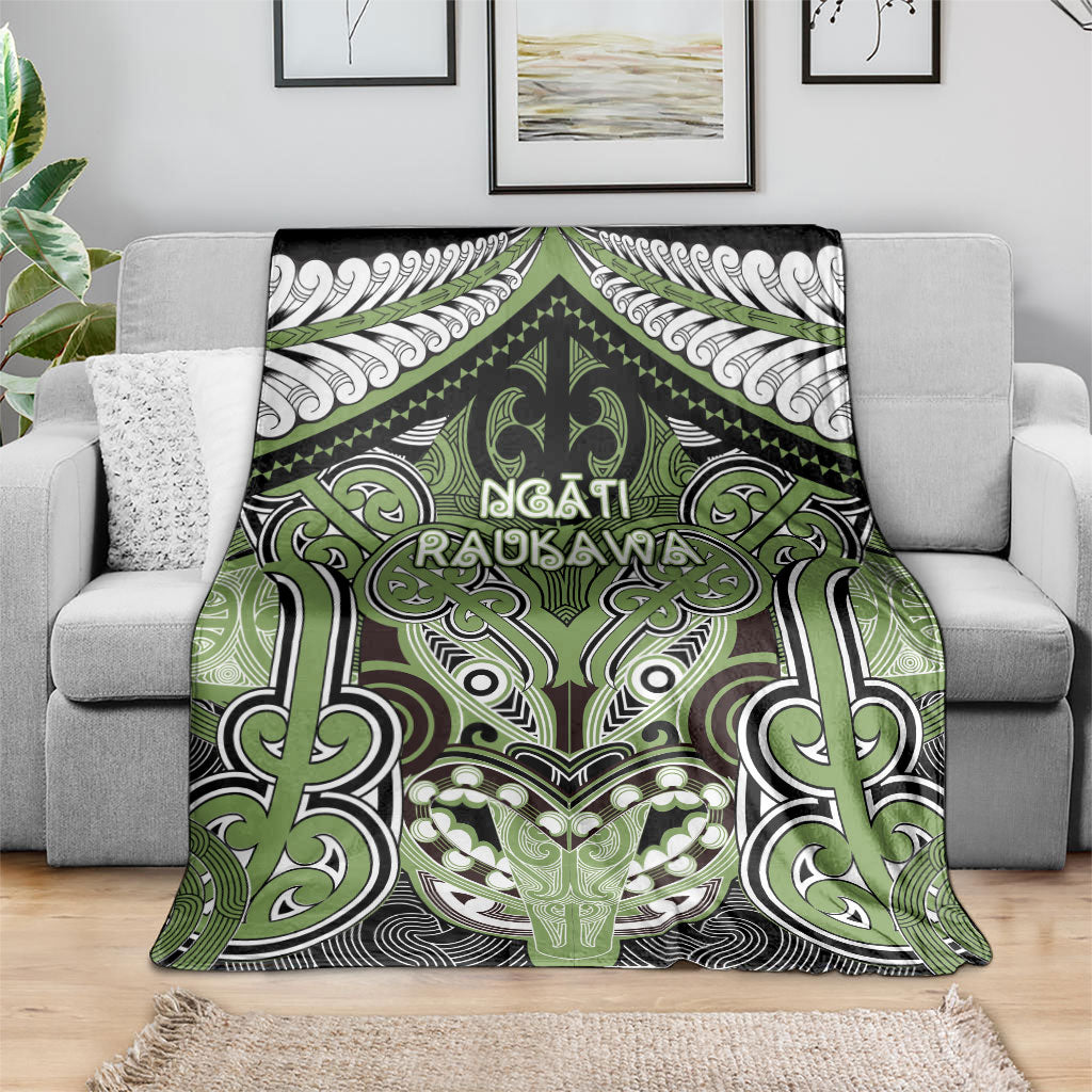 Aotearoa Iwi Ngati Raukawa Blanket Maori Kowhaiwhai Pattern