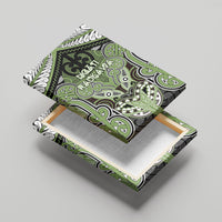 Aotearoa Iwi Ngati Raukawa Canvas Wall Art Maori Kowhaiwhai Pattern