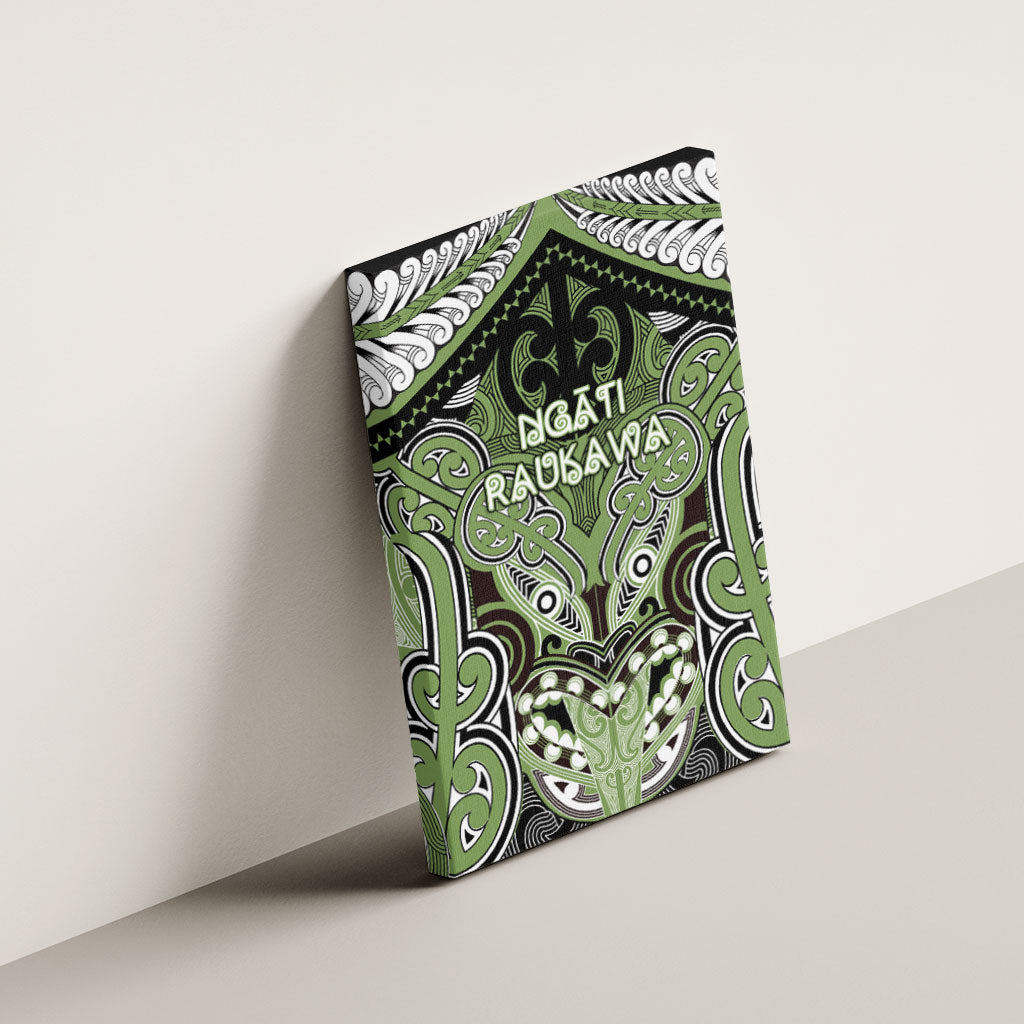 Aotearoa Iwi Ngati Raukawa Canvas Wall Art Maori Kowhaiwhai Pattern