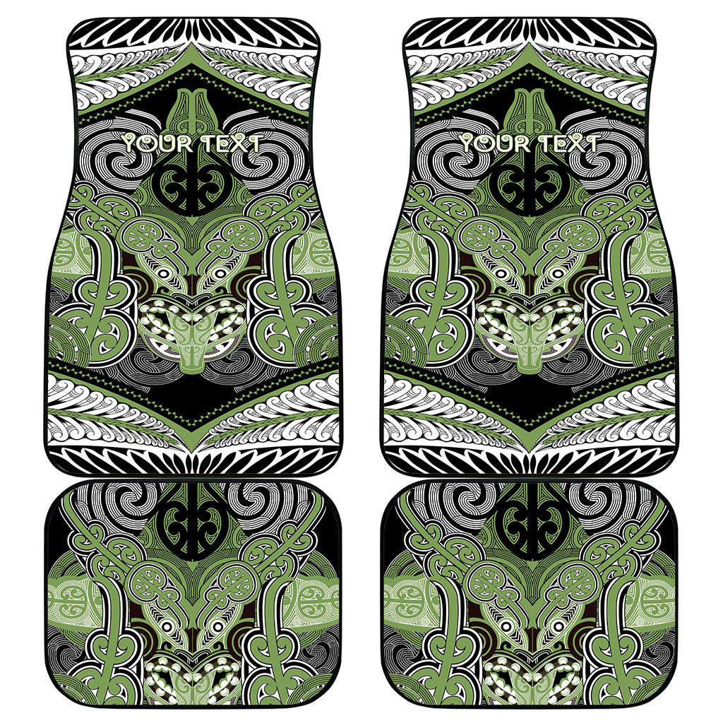 Aotearoa Iwi Ngati Raukawa Personalised Car Mats Maori Kowhaiwhai Pattern