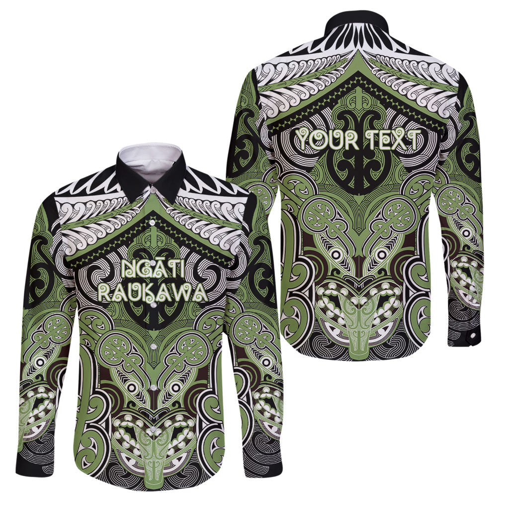 Aotearoa Iwi Ngati Raukawa Personalised Family Matching Summer Maxi Dress and Hawaiian Shirt Maori Kowhaiwhai Pattern