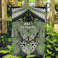 Aotearoa Iwi Ngati Raukawa Garden Flag Maori Kowhaiwhai Pattern