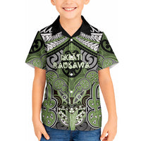 Aotearoa Iwi Ngati Raukawa Personalised Hawaiian Shirt Maori Kowhaiwhai Pattern
