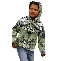 Aotearoa Iwi Ngati Raukawa Personalised Kid Hoodie Maori Kowhaiwhai Pattern